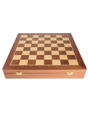 Шахматный ларец Woodgames Махагон, 50мм