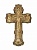 Деревянный крест "Распятье" малый
