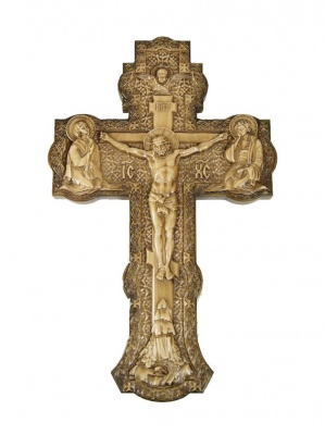 Деревянный крест "Распятье"