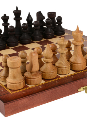 Шахматы складные Гроссмейстерские, 32мм